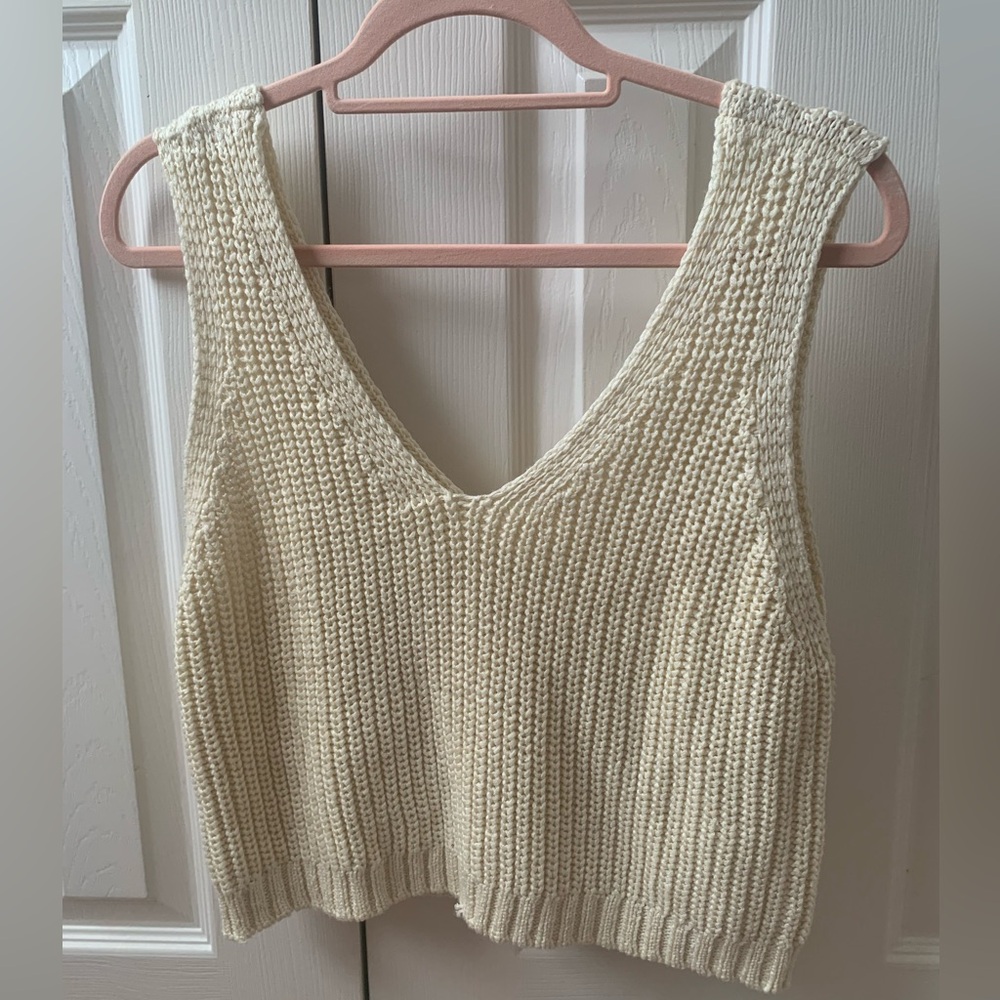 O’Neill White Knit Tank